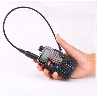 对讲机771天线 宝锋UV5R/6R/888S手台UV双段天线 高增益加长苗子