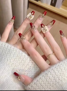 小孩穿戴甲短款儿童甲片