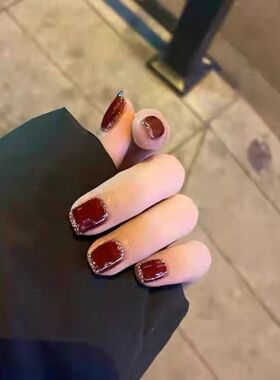 小孩穿戴甲短款儿童甲片