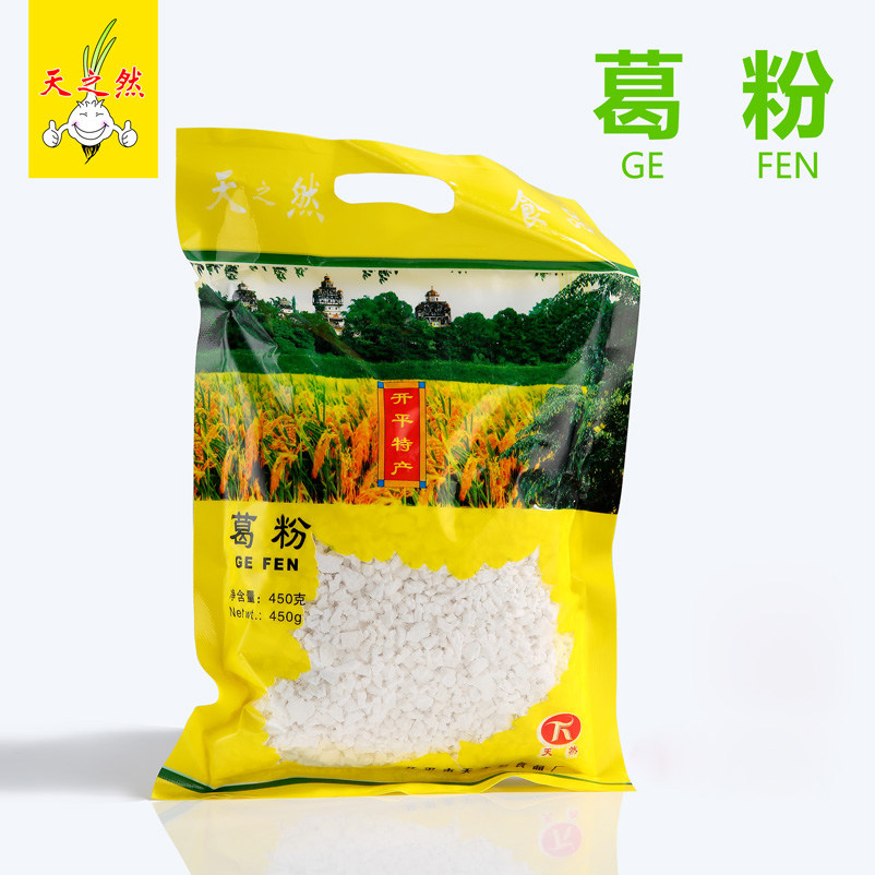 葛粉 开平特产天之然竹芋农家野生葛根粉 代餐粉早餐醒酒清热450g
