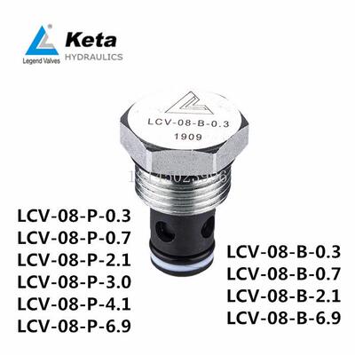 克泰keta单向阀LCV-08-P-4.1