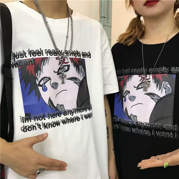 动漫火影忍者周边衣服宇智波斑T恤联名潮牌ins斑爷佐助短袖宽松男