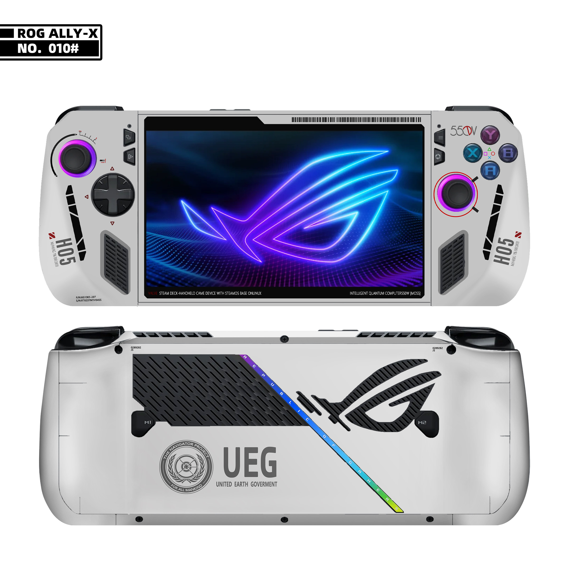 华硕ROGALLYX二代痛贴改色贴膜