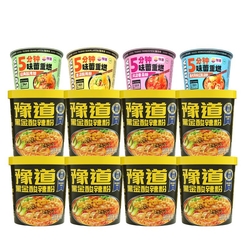 豫道食品酸辣粉红薯粉丝米线