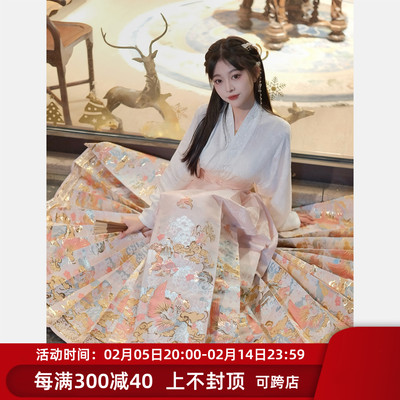 醉雨朵2024马面裙套装