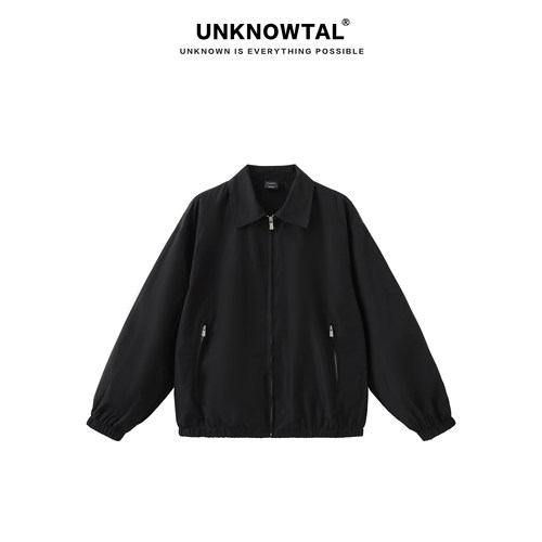 UNKNOWTAL翻领秋冬宽松夹克
