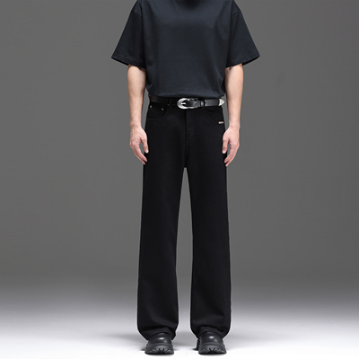 微阔直筒2021MCleanfit牛仔裤