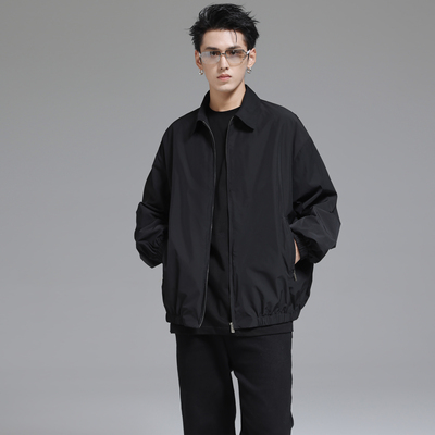 UNKNOWTAL翻领秋冬宽松夹克