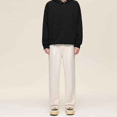 UNKNOWTAL微喇麂皮绒长裤