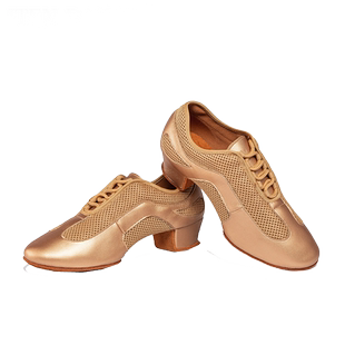 ITENDANCE专业拉丁舞鞋成年女士教师鞋女中跟舞蹈鞋练功鞋跳舞鞋