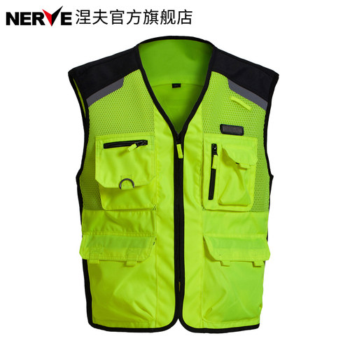 nerve涅夫摩托车骑行背心防摔