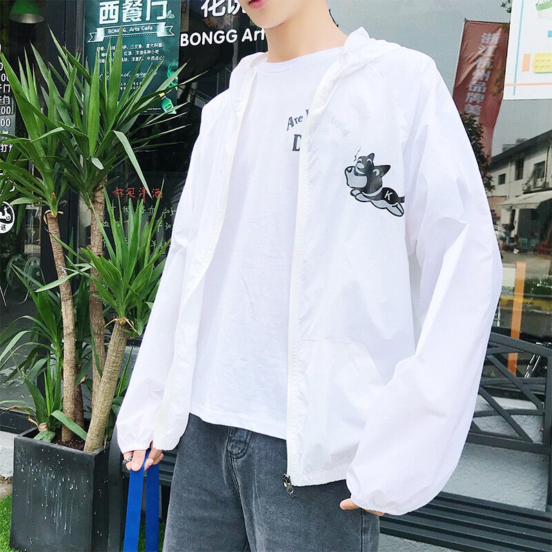 2件 防晒衣男新款夏季韩版百搭防紫外线薄款防晒衫防晒服短款外套|ruв категории Мужская одежда, пиджак - от Buy2taobao.com для оказания профессиональной услуги покупки агента Taobao