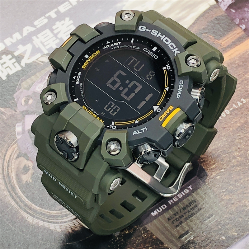 卡西欧泥人二代 GSHOCK丰田陆巡联名款高度温度方位手表男 GW9500 手表 日韩腕表 原图主图