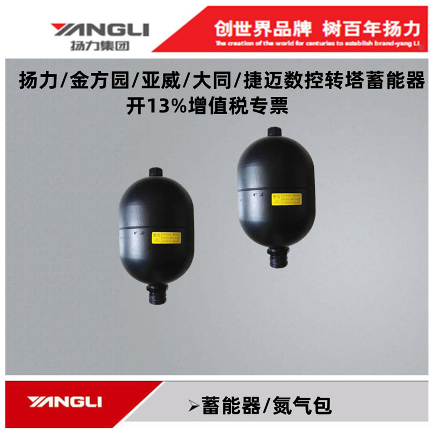 扬力金方园亚威数控冲床氮气包