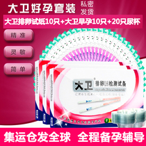 Authentic David ovulation test paper ovulation high precision follicle accurate 10 send 10 pregnancy test paper 20 urine cup