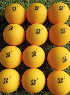 BRIDGESTONE高尔夫球三层球下场球高尔夫二手球练习球比赛球包邮