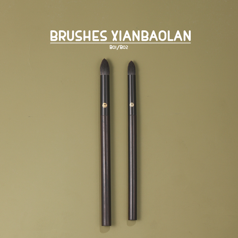仙宝兰沧州长杆眼影刷黑狸毛