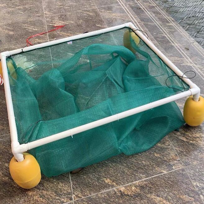 渔网网箱悬浮框架垂钓漂浮泥鳅黄鳝锦鲤水蛭鱼苗孵化养鱼支架养殖