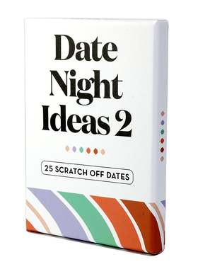 情侣刮刮乐Date Night ideas 2约会的主意夫妻游戏卡片问答卡牌