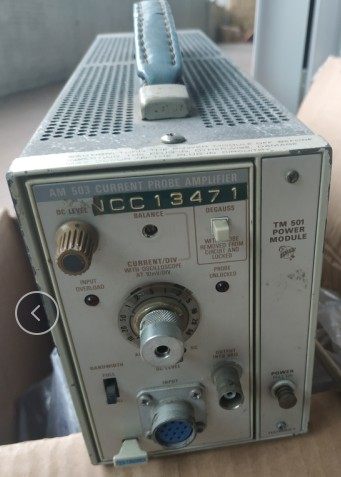现货原装美国泰克Tektronix TM501 + AM503示波器电流探头放大器