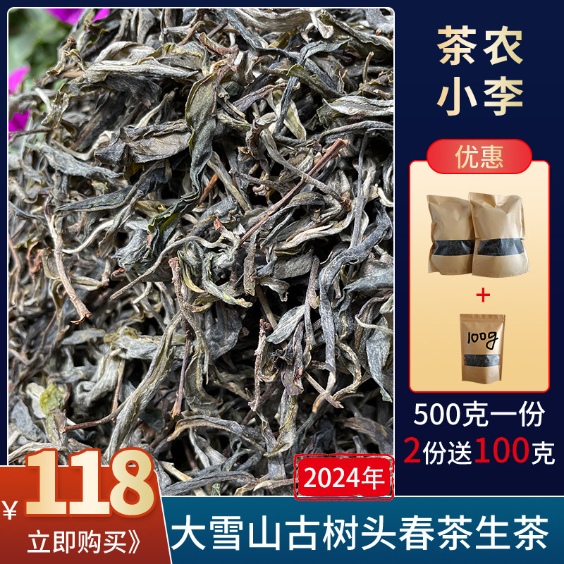 古树生茶临沧花蜜香小李大雪山