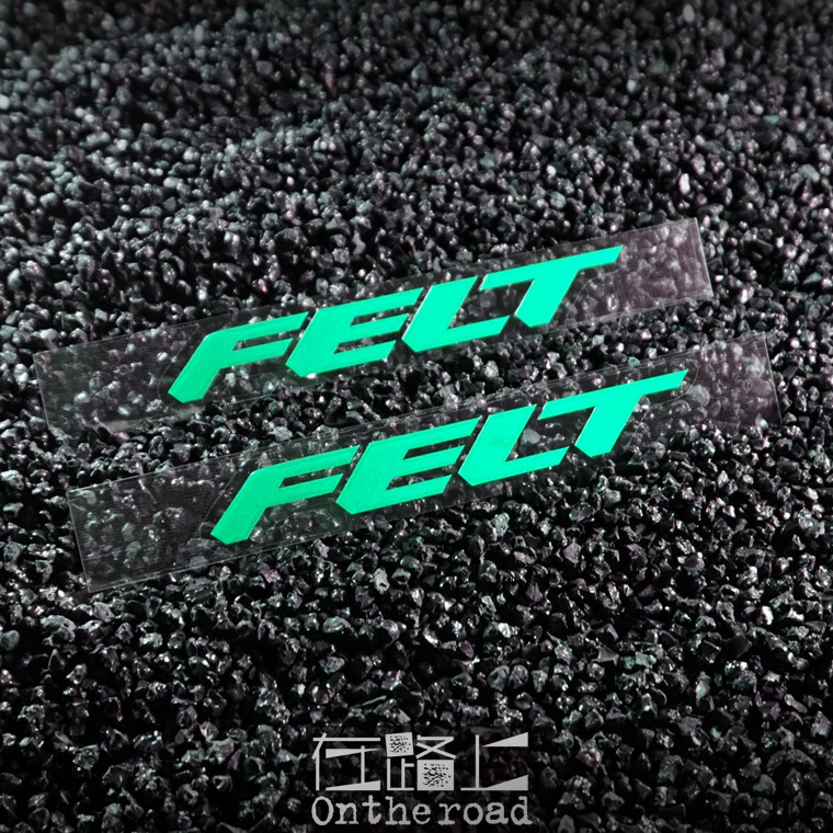 펠트 프레임 스티커 아메리칸 로드 카 다운 튜브 프론트 포크 투르 드 프랑스 방수 반사 코팅 스티커