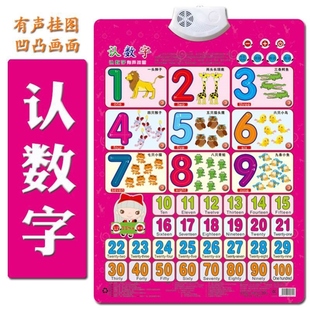 乖宝宝儿童有声挂图拼音早教发声挂图识字语音汉英语启蒙认知玩具