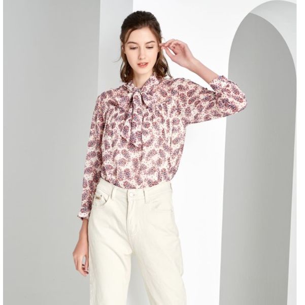 秋衬衫腰果花63254002