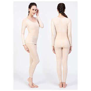 冬彩棉女式 棕色Y2956180 美体内衣套装