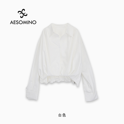【新品】 Aesomino/衣莎美诺初春秋衬衫Y659CQ006