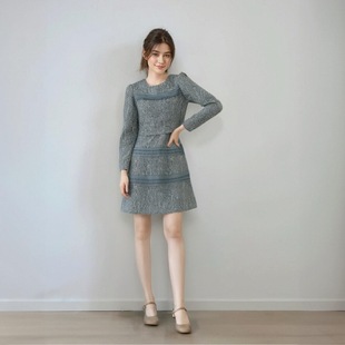 反季特卖冬连衣裙翡翠绿64104152