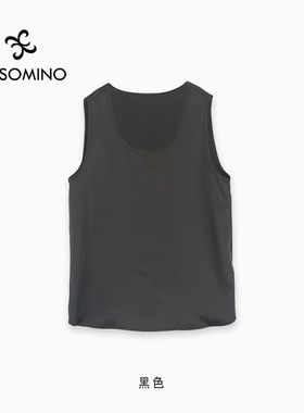 【新品】AESOMINO衣莎美诺背心黑色Y337B8967