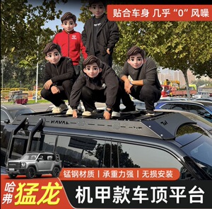哈弗猛龙行李架机甲款行李架爬梯