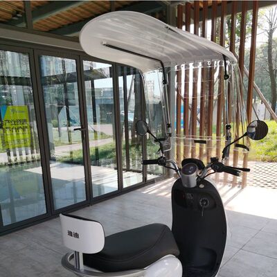 新款雨棚快速收缩7字雨棚遮雨棚塑料雨棚电动电动车挡雨棚加固