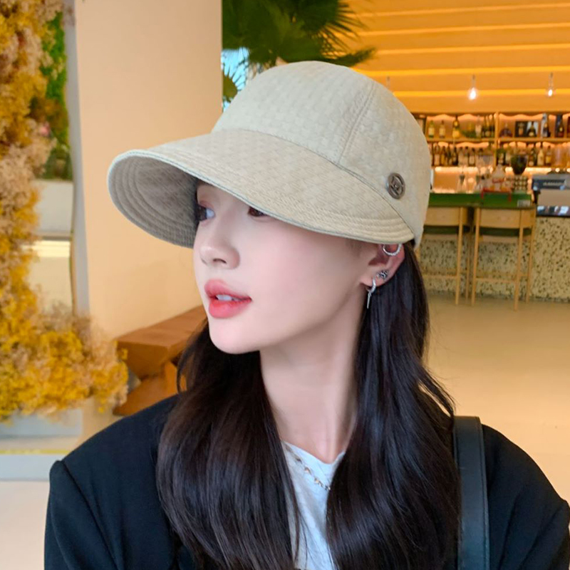 赵露思同款鸭舌渔夫帽女春秋帽子