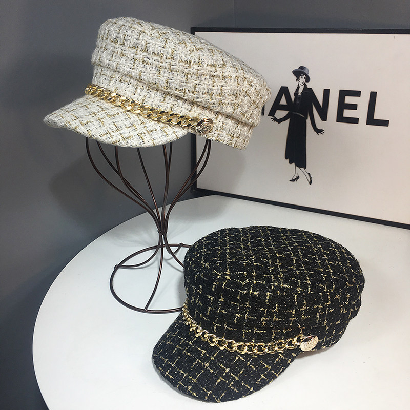 贝雷帽子女秋冬韩版百搭日系报童帽英伦复古网红款显脸小八角帽潮,服饰配件/皮带/帽子/围巾,帽子,淘宝优惠券,粉丝福利购,淘宝优惠卷