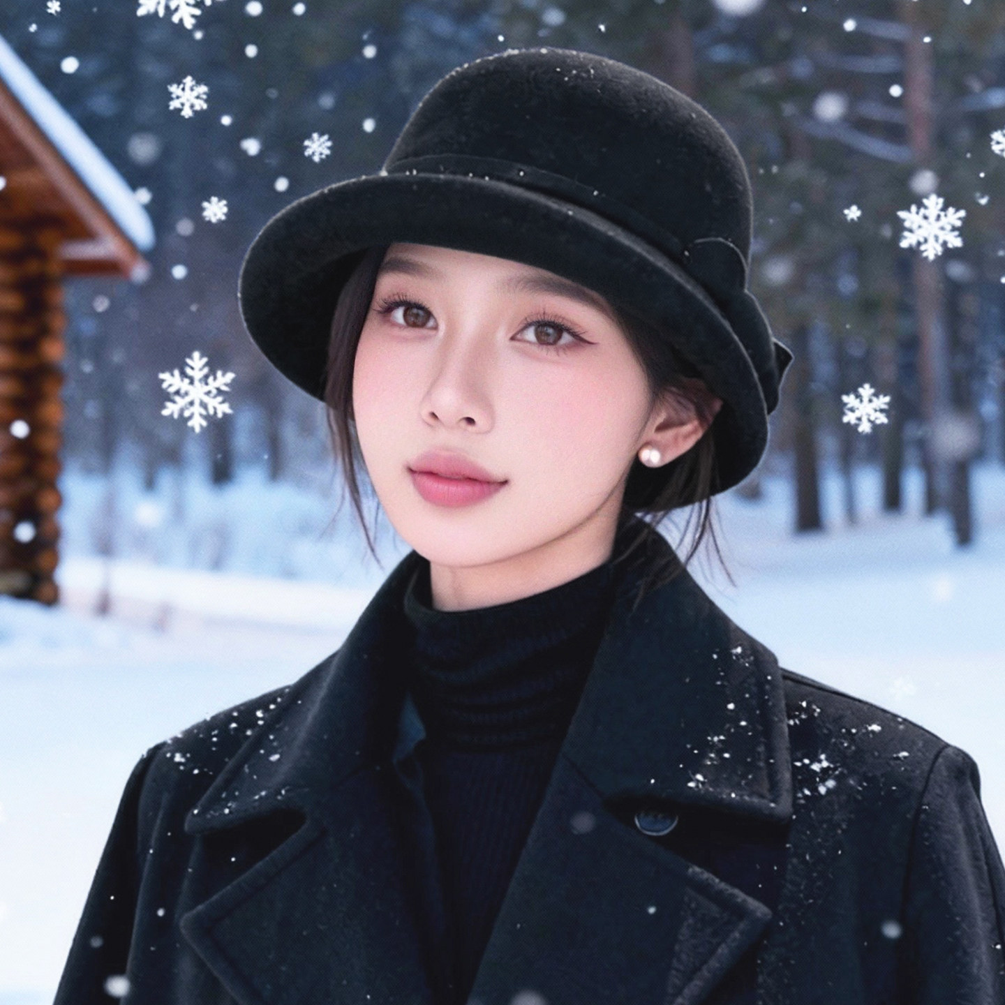 法式千金风礼帽女冬天保暖高级感卷边盆帽显脸小优雅黑色渔夫帽子,服饰配件/皮带/帽子/围巾,帽子,淘宝优惠券,粉丝福利购,淘宝优惠卷