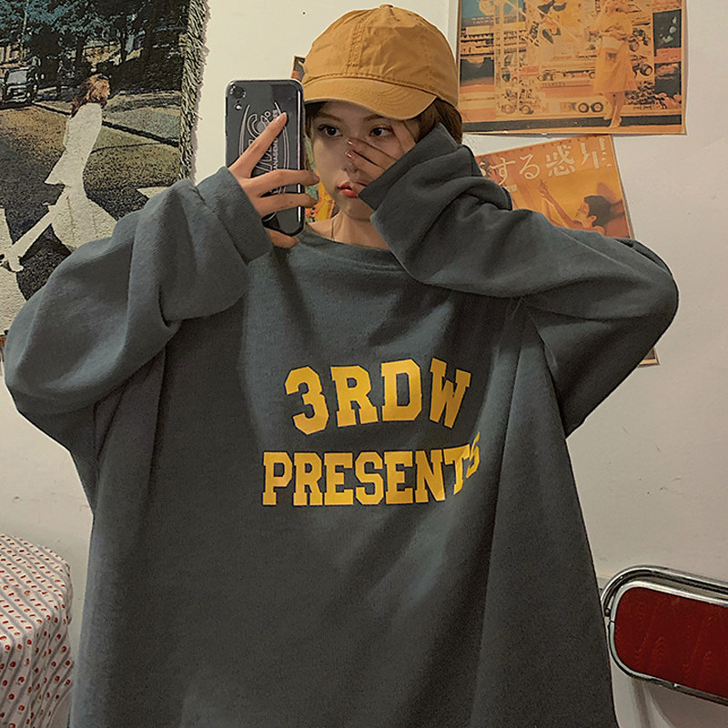 waitmore高街定制设计感小众jk卫衣外套2020年新款女体恤炸街上衣