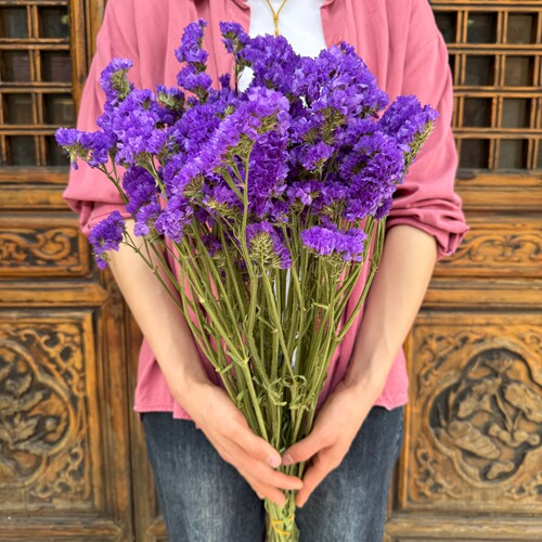 云南客厅餐桌家居摆设干花大花束