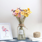 云南干花紫罗兰蝴蝶花束环保手工北欧ins小清新家居装 饰摄影道具