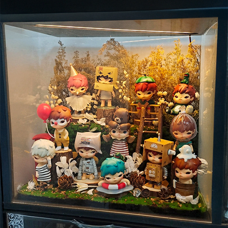 小野小王子展示盒小的使坏场景布置配件盲盒手办道具diy装饰收纳