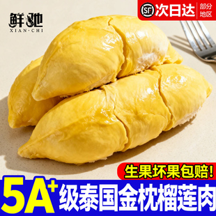 泰国金枕头榴莲肉新鲜包邮冷冻速冻果肉进口树熟速冻5A级水果商用
