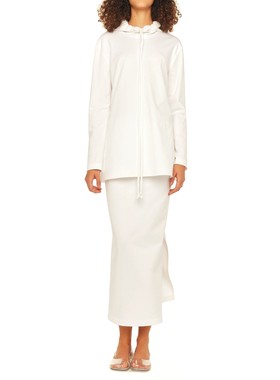 未来复古纽约设计师NK 女款 定制毛圈布运动休闲连帽卫衣 三色