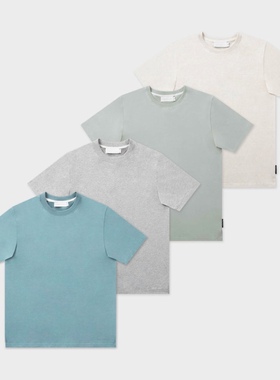 新式街头潮牌ILU 男款 棉质 Relaxed 210Glogo圆领透气T恤 多色