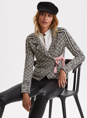 斯德哥尔摩ODD M**LY 北欧波西米亚风格 针织西装blazer