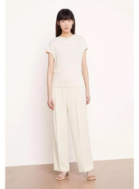 美系轻奢极简VC 女款$165 人造丝 OL荡领舒适无袖上衣 六色