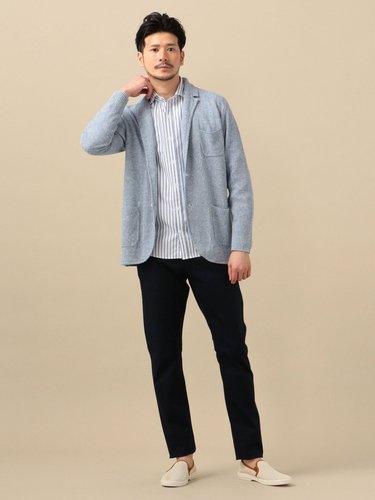 复古休闲v领口袋针织衫开衫外套