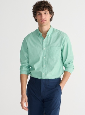 美系  男款多色 Lightweight Chambray夏季薄款尖领纯棉衬衫