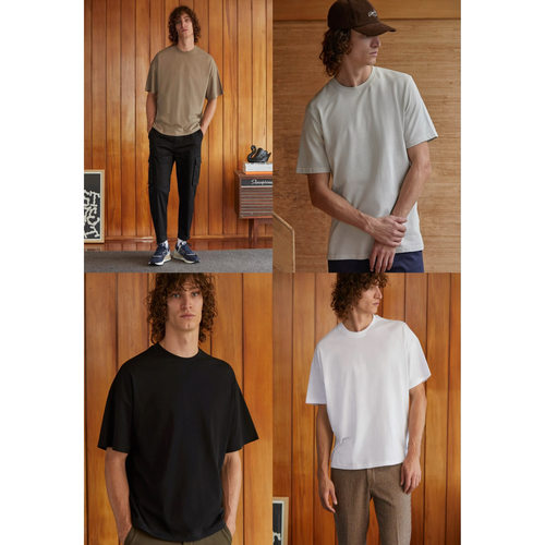 新式街头潮牌ILU300G重磅短款T恤