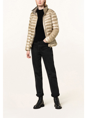 德系户外 女款 ITALY HOOD 轻盈立领绗缝防风保暖棉服夹克